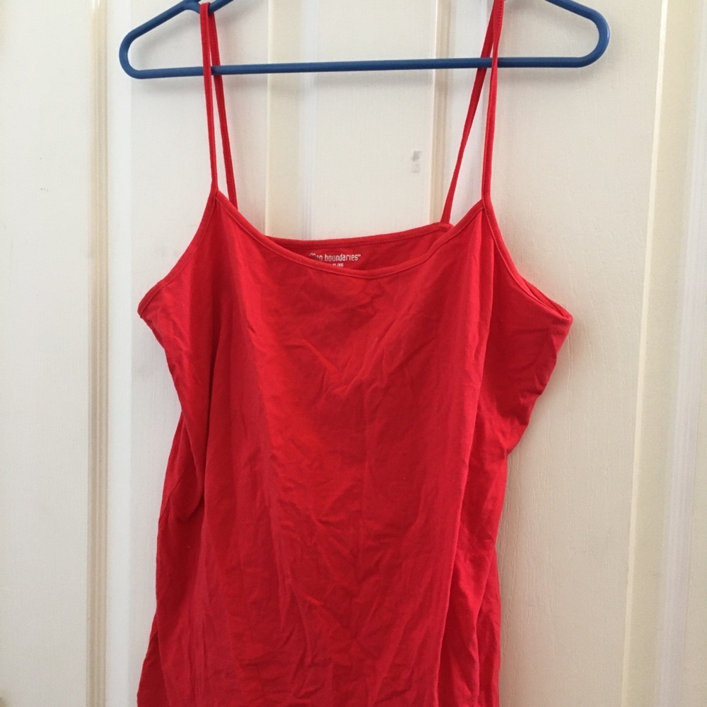 FINAL MARKDOWN Junior no boundaries cami top xl